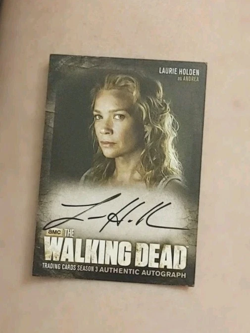 The Walking Dead (Season 3) 11 Autograph Card Set Part 2 A13-A23 Mint Condition. - Image 3 of 4