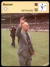 1977 Sportscaster Baseball #40-12 Bill Shankly - Soccer NM/MT