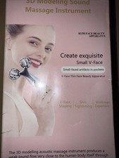 3D Face Roller Massager V-Face Slimming 3D Lifting Facial Massage Tool New BA