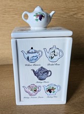 Ringtons Wade Tea Caddy Heritage Teapot Collection ceramics VGC