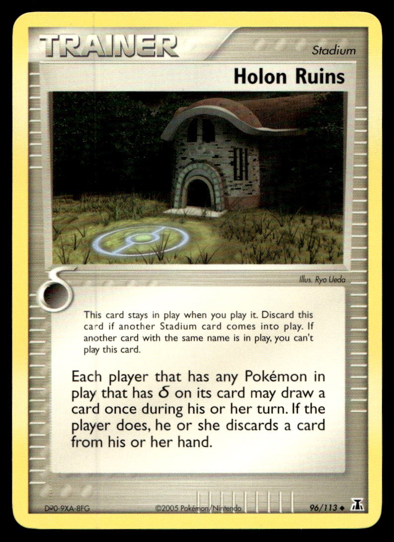 EX-NM Delta Species Holon Ruins Uncommon 96/113 2005 Pokemon TCG