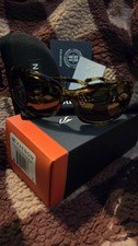 Kaenon Lunada unisex Polarized Sunglasses Tortoise, Brown w/ Gold flash Lens