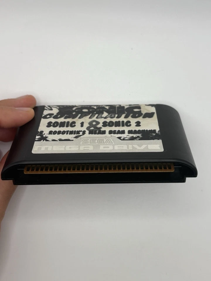 Sonic Compilation Sega Mega Drive Sonic 1 & 2 Dr.robotnik’s Mean Bean Machine - Image 3 of 4