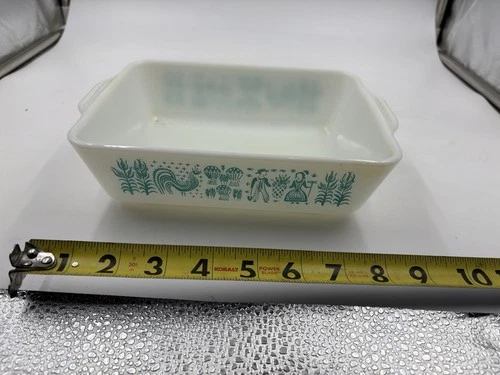 Pyrex Amish Butter Print 0503 Casserole NO LID Refrigerator Dish 1.5 Quart