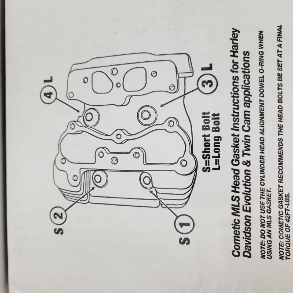 Kit de juntas y sellos primarios Cometic 1989-1993 Harley-Davidson Big Twin 0934-0742 Foto 3 de 4