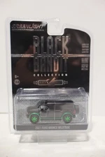 Greenlight Black Bandit  1:64 Scale 2021 Ford Bronco Wildtrak CHASE