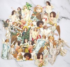 Anna Griffin 30 Pc ANGELIC ANGEL Stickers A1  Religious Easter Christmas Angels