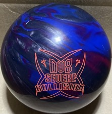 DV8 Severe Collision 15 lb Bowling ball Used Single Drill