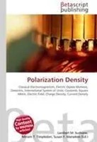Lambert M. Surhone (U. A.) | Polarization Density | Taschenbuch | Englisch