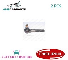 TRACK ROD END RACK END PAIR FRONT TA2033 DELPHI 2PCS NEW OE REPLACEMENT
