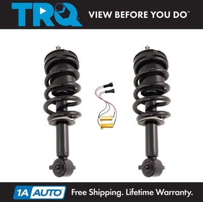 TRQ Front Electronic Air Conversion Kit for Escalade Avalanche Suburban Tahoe