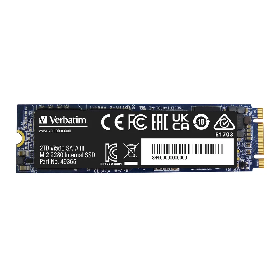 Disk SSD Verbatim Vi560 2TB M.2 2280 SATA III (49365) - Bild 3 von 3