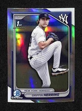 2024 Bowman Draft - Griffin Herring Chrome Refractor 1st Bowman #BDC-173 Yankees
