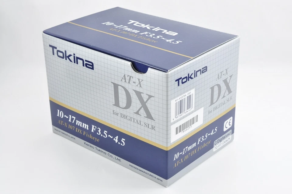 1yr Wty for US Tokina AT-X 10-17mm F/3.5-4.5 DX Fisheye EF Mount Lens Japan #711 - Image 3 of 4