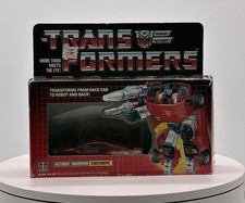 1984 Hasbro Transformers G1 Autobot Sideswipe Figure Box Reproduction Bubble