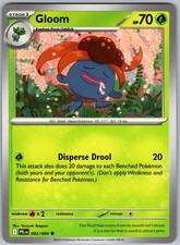 Gloom 002/094 Common Phantasmal Flames Pokemon Near Mint