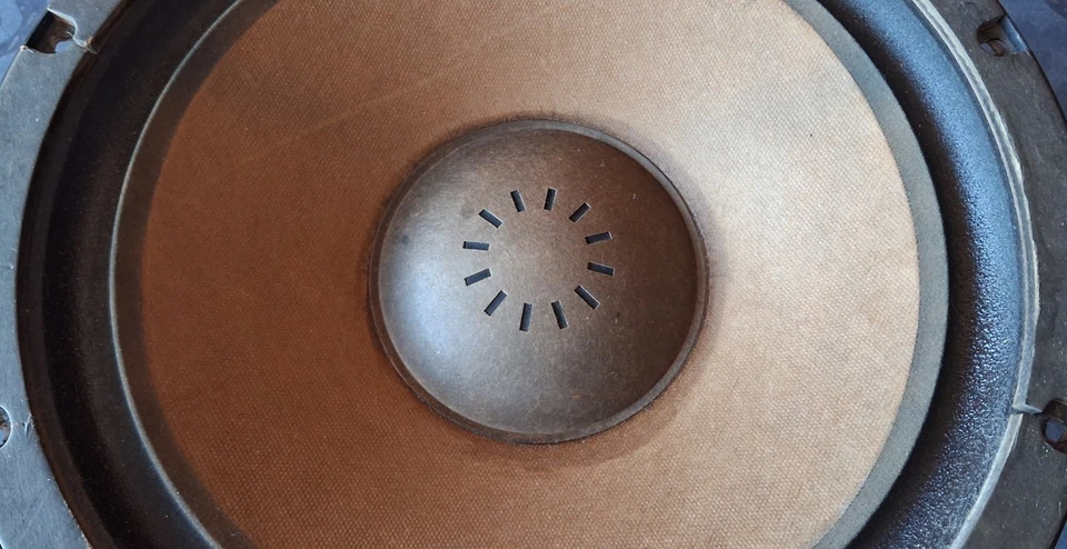 WOOFER N. 2 VINTAGE SANSUI ORIGINALI W-110 VERY GOOD CONDITION FULLY WORKING - Immagine 2 di 4