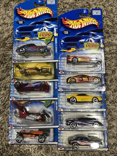 Hot Wheels 2002 Main Line #130-139 Set of 10