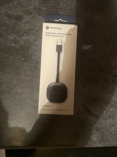Motorola MA1 Wireless Car Adapter For Android Auto Brand New Boxed