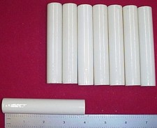 TEN 4 INCH 0.75 inch DIAMETER CERAMIC INSULATOR TESLA STANDOFF RADIO