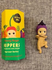 Authentic Sonny Angel Hippers Harvest Series EGGPLANT Figure- US Seller