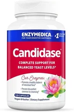 Enzymedica Candidase Digestive Enzymes for Gentle Cleansing Support Gut Healt...