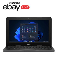 Dell Latitude 3190 Celeron 1.10GHz 4GB RAM 64GB SSD 11.6in Win11 - Good