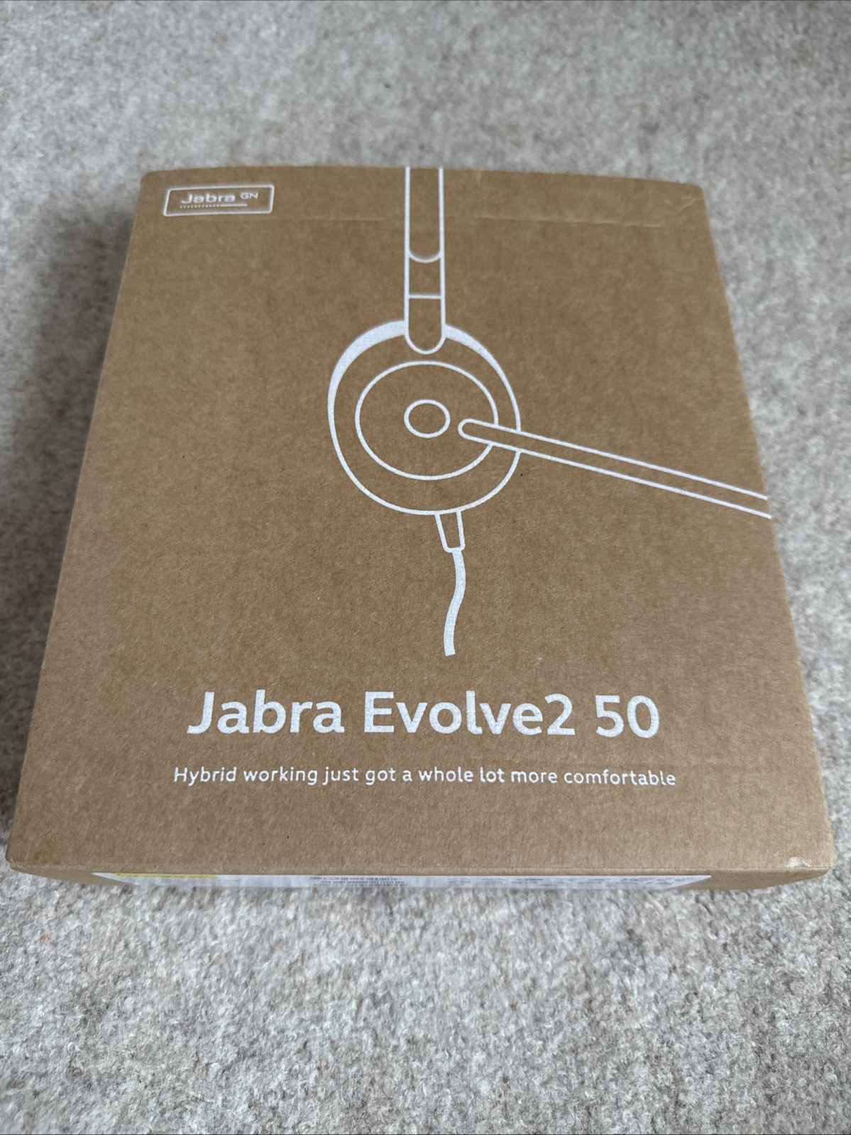 Jabra Evolve2 50 Stereo USB-C/A  MS Wired On-Ear Headset - Black 25089-999-799