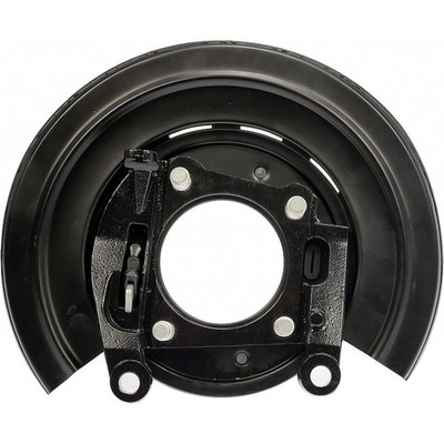 For Ford F-250/F-350 2005-2009 Loaded Brake Backing Plate Black M16 Stud Thread
