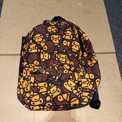 Baby Milo Logo Brown Backpack PREOWNED | eBay