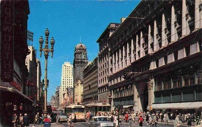 Strassenbahn Tramway-- San Francisco  Famed Market Street