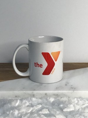 YMCA Coffee Mug Vintage Minimalist - Young Men's Christian Association - Nice!