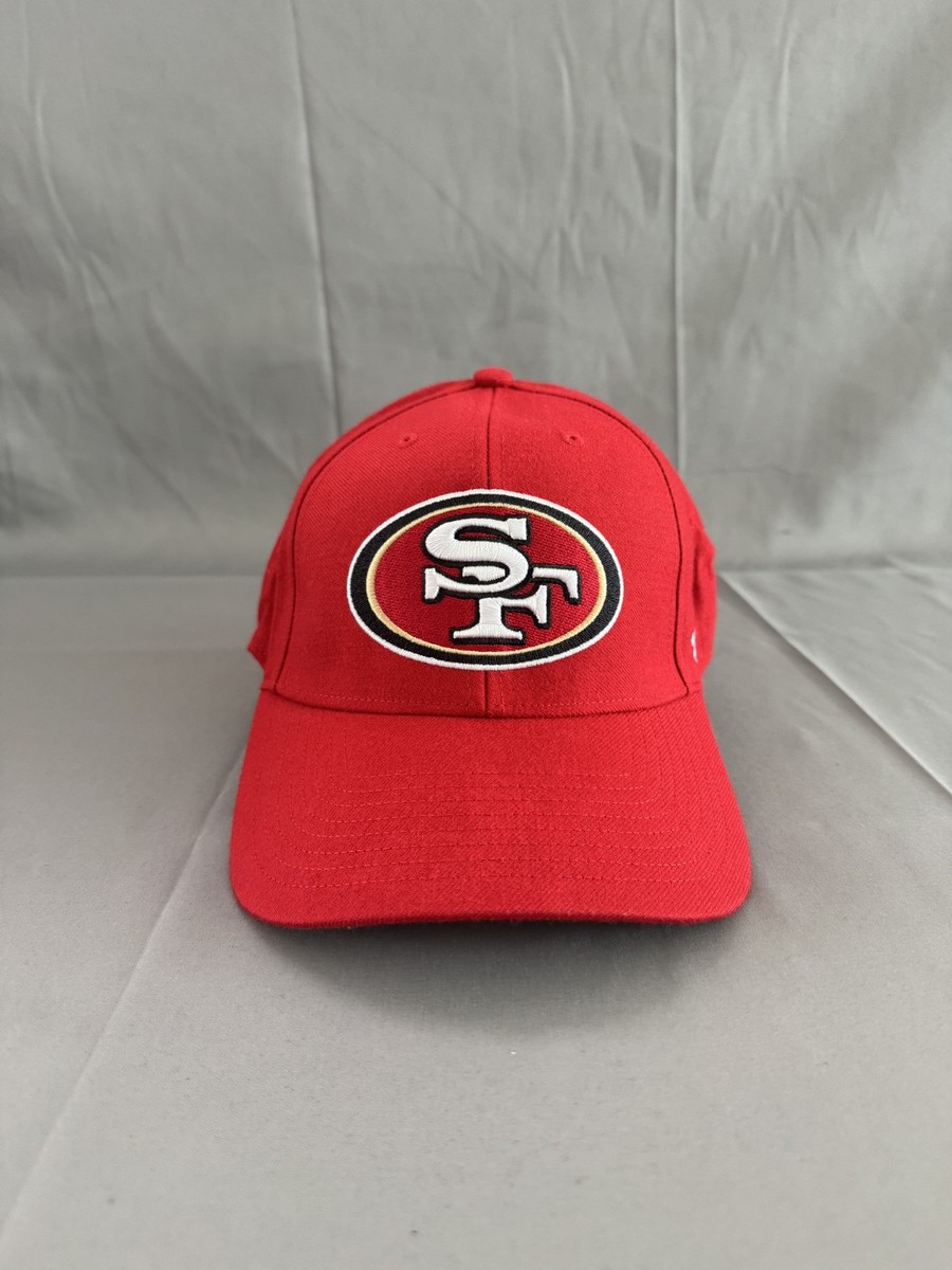 '47 Brand San Francisco 49ers Baseball Cap Strapback Red One Size NFL Hat 49ers