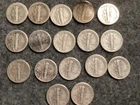 seventeen Dime's 1918 to 1943
