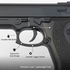 Soft Bullet Mouser Toy Gun 300 BB Ammo Army Style Kids Pistol Set