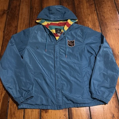 Vintage GOLF WANG Native Chief Cat Windbreaker NHL Tyler Creator