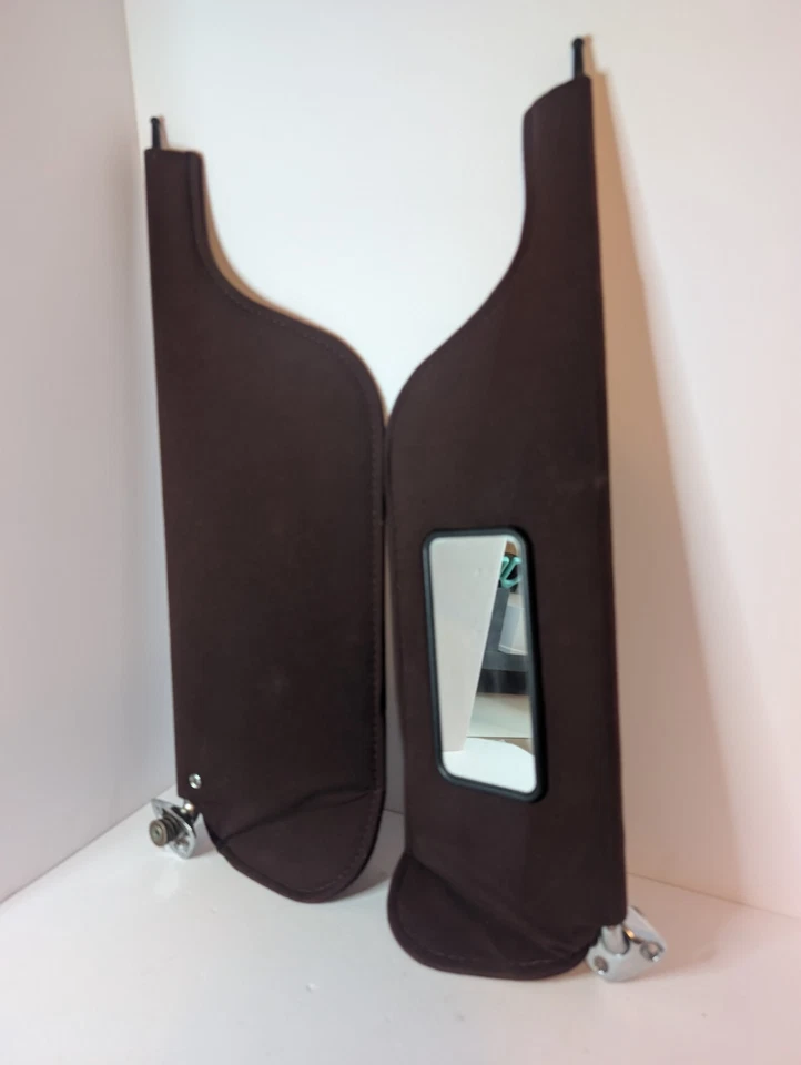 OEM ✅ 1985 Oldsmobile Delta 88 Sun Visor Set — Driver & Passenger — Maroon - Image 4 of 4