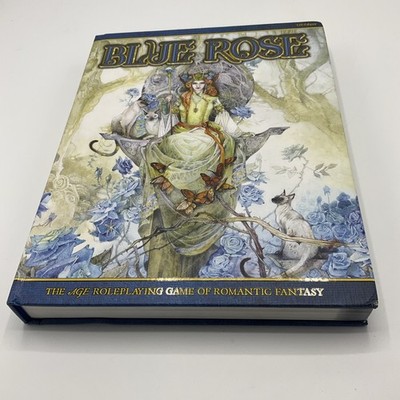 BLUE ROSE: THE AGE RPG OF ROMANTIC FANTASY By Jeremy Crawford & Steve Kenson VG+