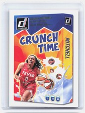 2025 Donruss WNBA #6 Kelsey Mitchell Crunch Time Press Proof Indiana Fever