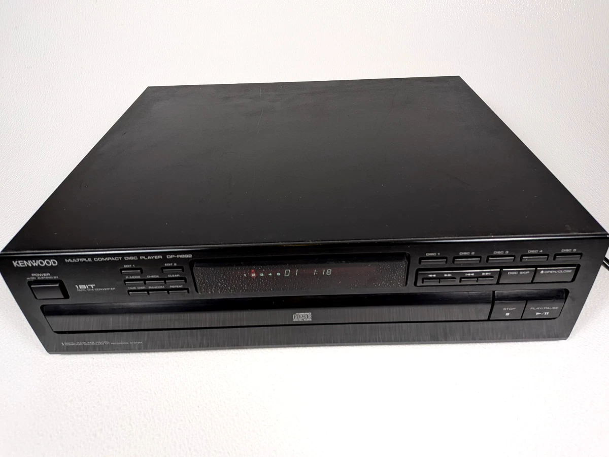 Kenwood Home Audio CD Players & Recorders 5-9 CD Changer Capacity