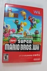 New Super Mario Bros. Wii (Nintendo Wii, 2009) Authentic, tested/works great
