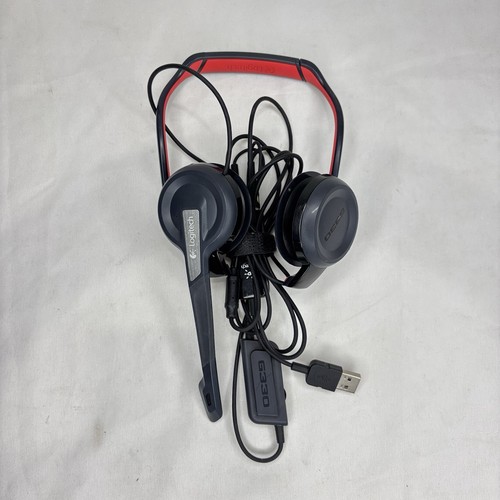 Logitech G330 Black/Red Neckband Headsets - Zdjęcie 2 z 3