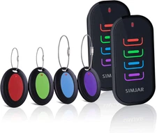 Key Finder w/ Extra Transmitter, Working Range in Open Space, Wireless Remote