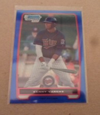 Kennys Vargas Kenny Vargas 2012 Bowman Chrome Refractor Blue RC /250