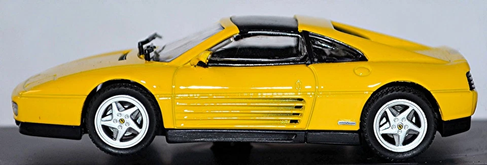 Ferrari 348 TS Targa Versión 1989-93 Amarillo 1:43 Bang Foto 2 de 4