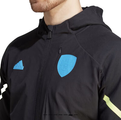 ARSENAL DESIGNED FOR GAMEDAY FULL-ZIP HOODIE Black Small #W5