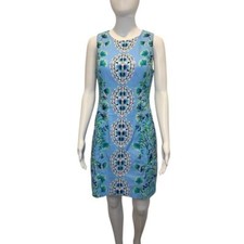 NWOT Lilly Pulitzer Blue Mila Stretch Shift Dress Size 4