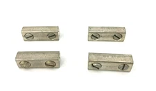 Lot of 4 New Ilsco SPA-2 Aluminum Splicer-Reducers, 2-14 AL9CU