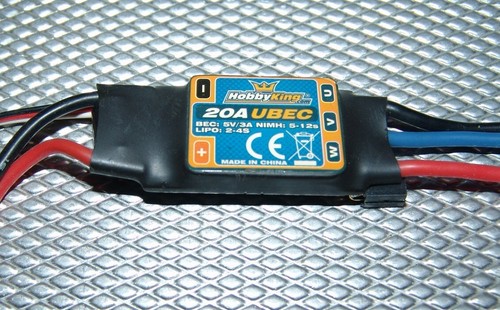 Turnigy DST-1200 Brushless Motor mit Hobby King 20A UBEC ungebraucht - Bild 4 von 4