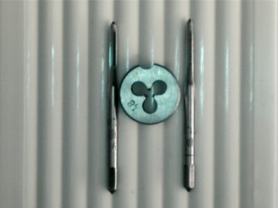 Ø M1.8mm Set of Die and Taps, Watchmaker  tool.  New Old Stock 